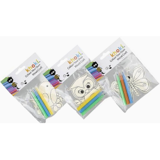 Colour your own Mini Wood Craft 